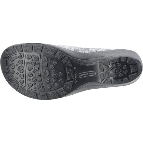 NurseMates Bryar Grey Diamond Slip Resistant Clog