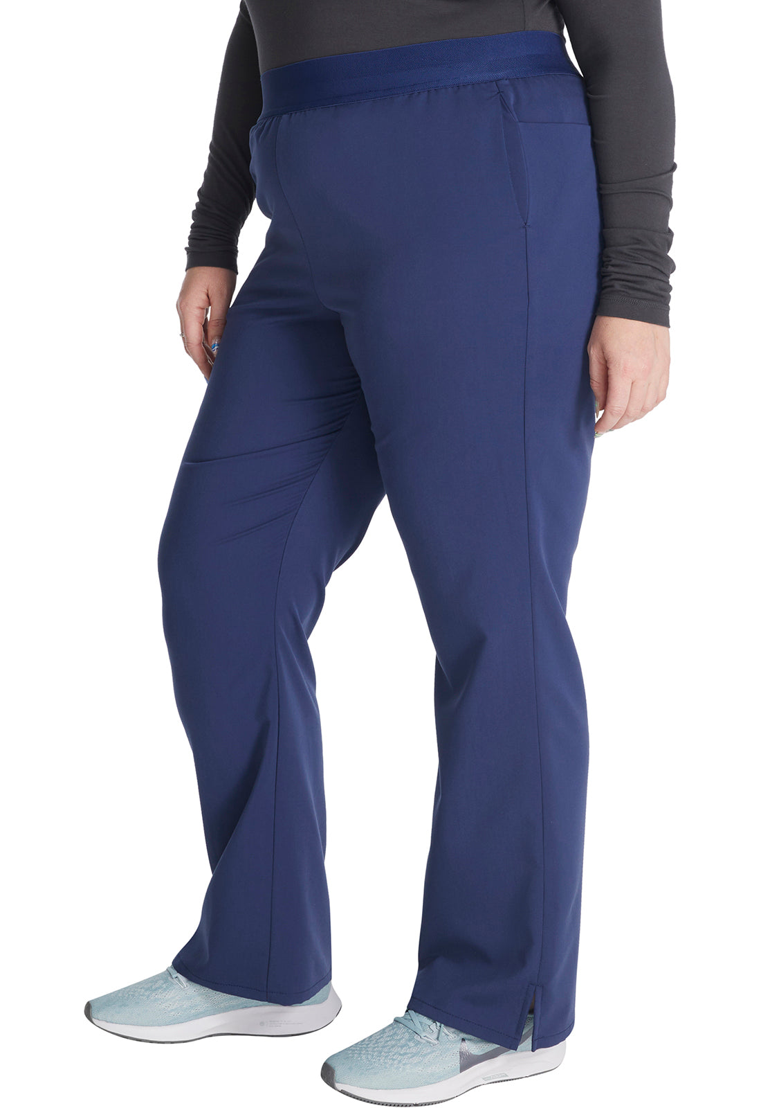 Cherokee Atmos Mid Rise Pull-on Straight Leg Pants