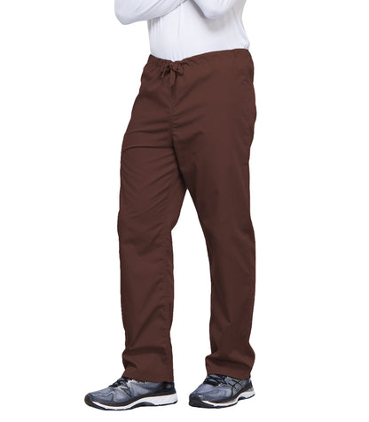 Cherokee WW Unisex Drawstring Cargo Pant - Chocolate