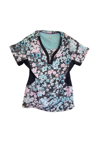 Healing Hands Purple Label Women's Jessi Top -Three Pocket Y-Neck Scrub Tops