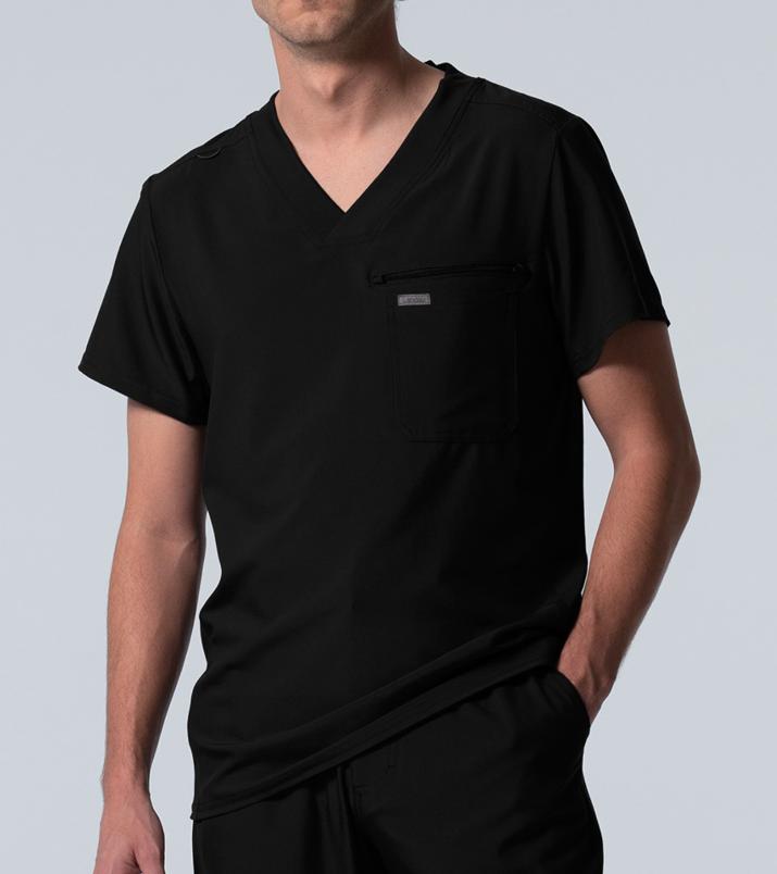 Landau ProFlex Men's Media V-Neck Scrub Top