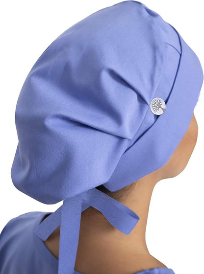 Healing Hands 1002 Sloan Surgical Bouffant Printed Scrub Caps