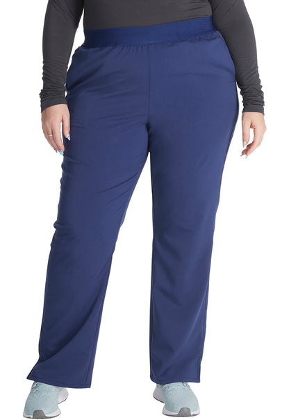 Cherokee Atmos Mid Rise Pull-on Straight Leg Pants