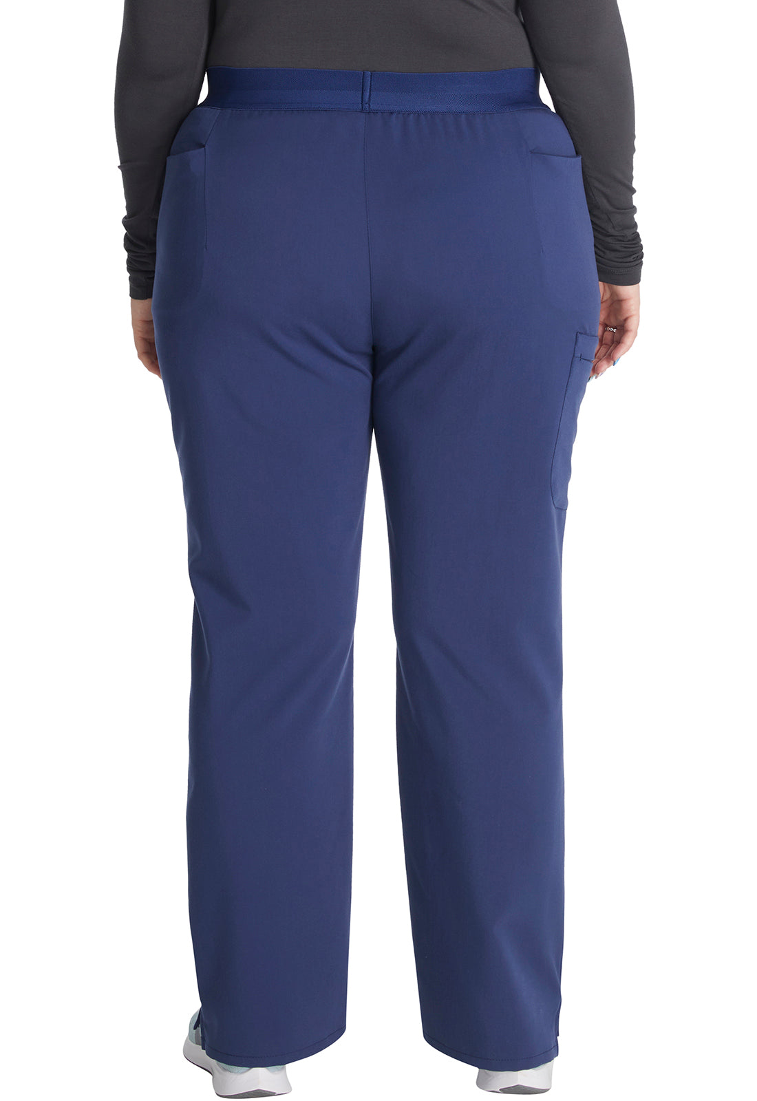 Cherokee Atmos Mid Rise Pull-on Straight Leg Pants