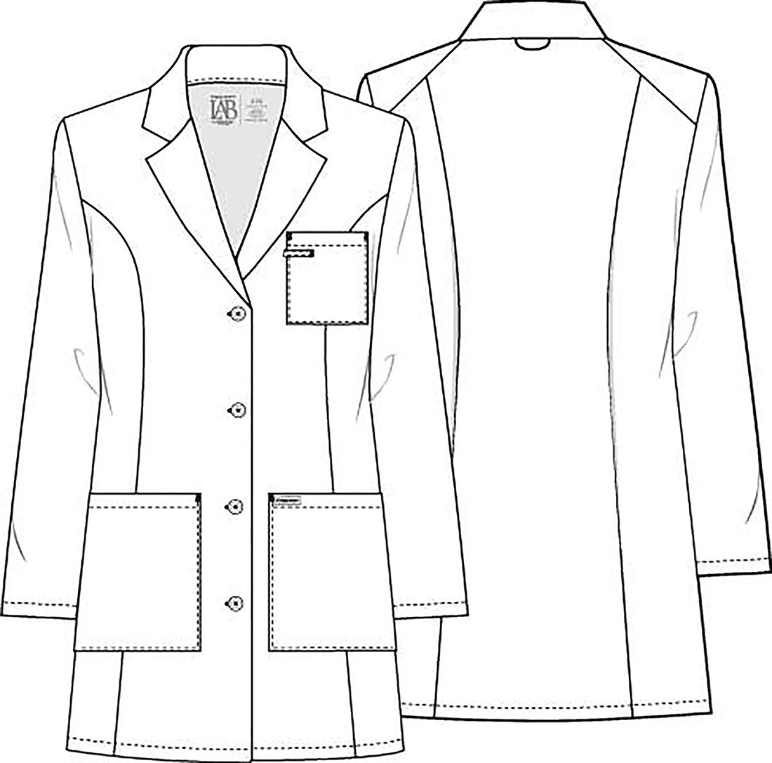 Healing Hands CK PROJECT LAB Tall 35" Lab Coats