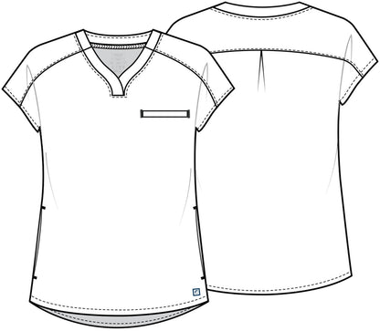 Cherokee Atmos V-Neck Tops