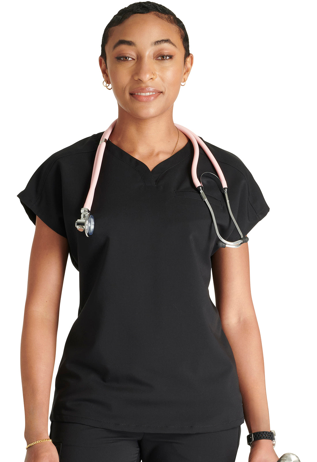 Cherokee Atmos V-Neck Tops