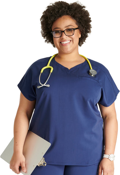 Cherokee Atmos V-Neck Tops
