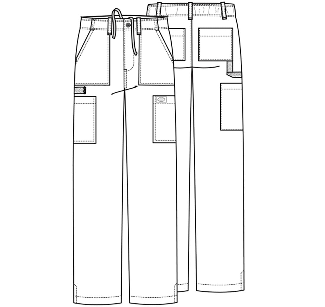 Dickie Men's Natural Rise Drawstring Pant