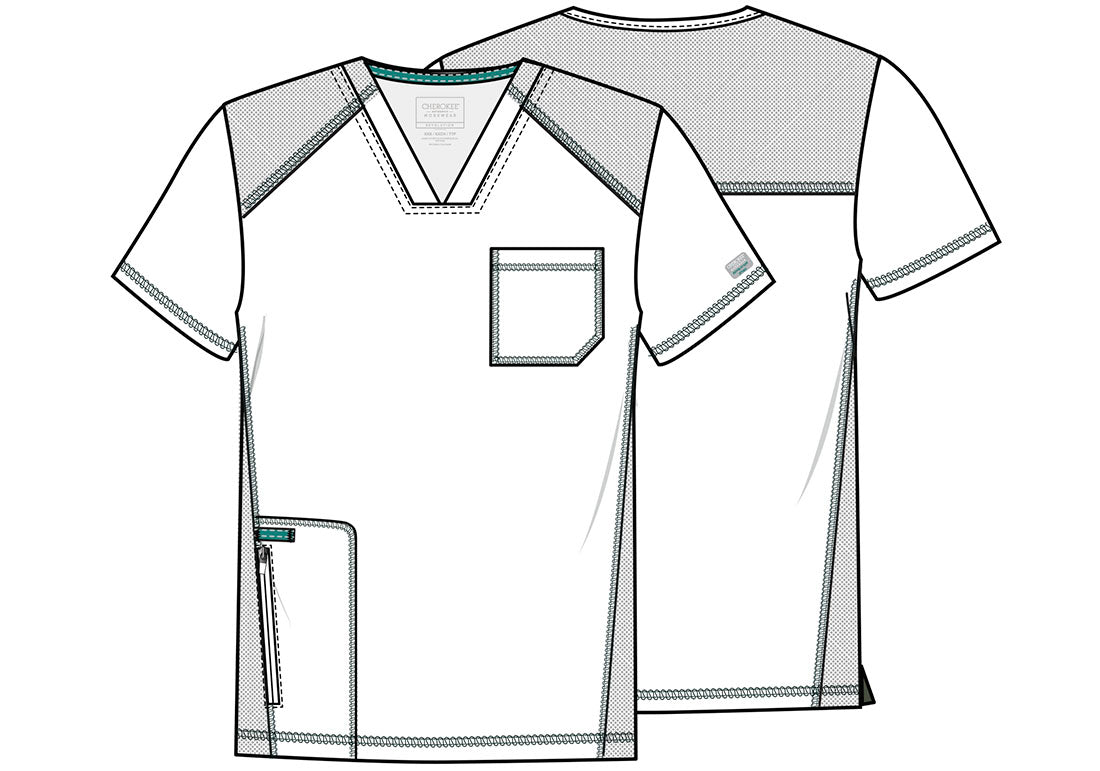 Cherokee WW Revolution Men's V-Neck Top