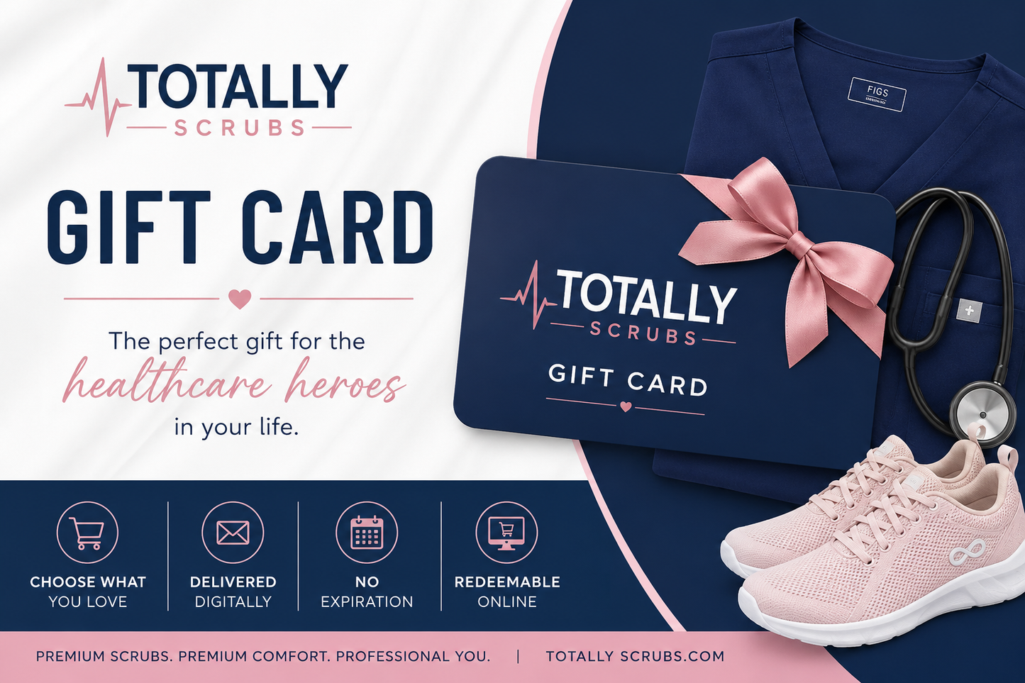 Totally Scrubs Medical Uniforms Gift Cards