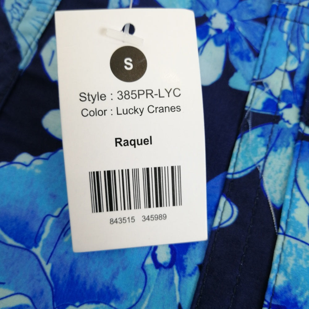 Koi Scrub Top Lucky Cranes
