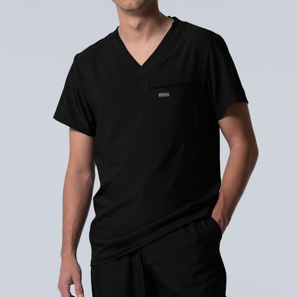 Landau ProFlex Men's Media V-Neck Scrub Top